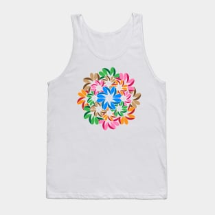 Flowers Rangoli Tank Top